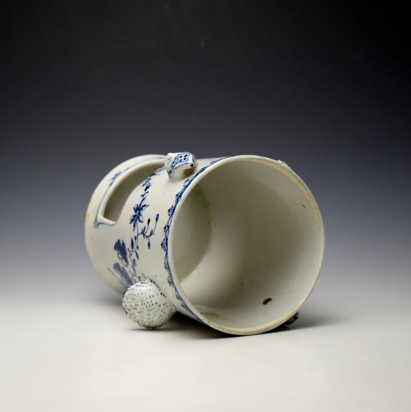 Lowestoft Food Warmer c1765-70 (5)