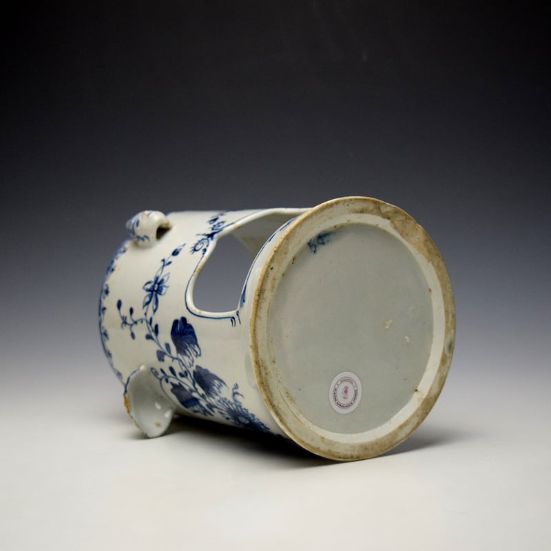 Lowestoft Food Warmer c1765-70 (6)