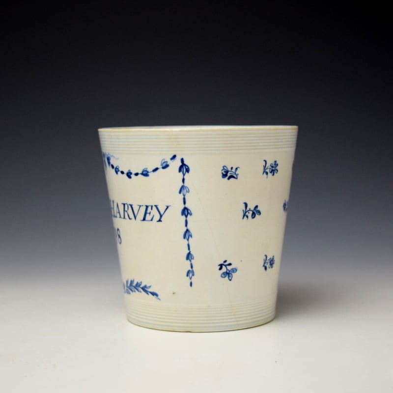 Lowestoft Onlley Harvey 1798 Beaker (4)