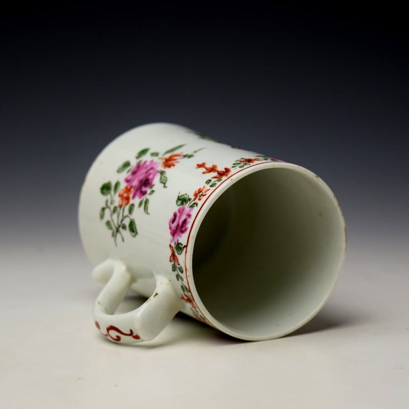 Lowestoft Rebecca Lamb Mug 1790 (4)