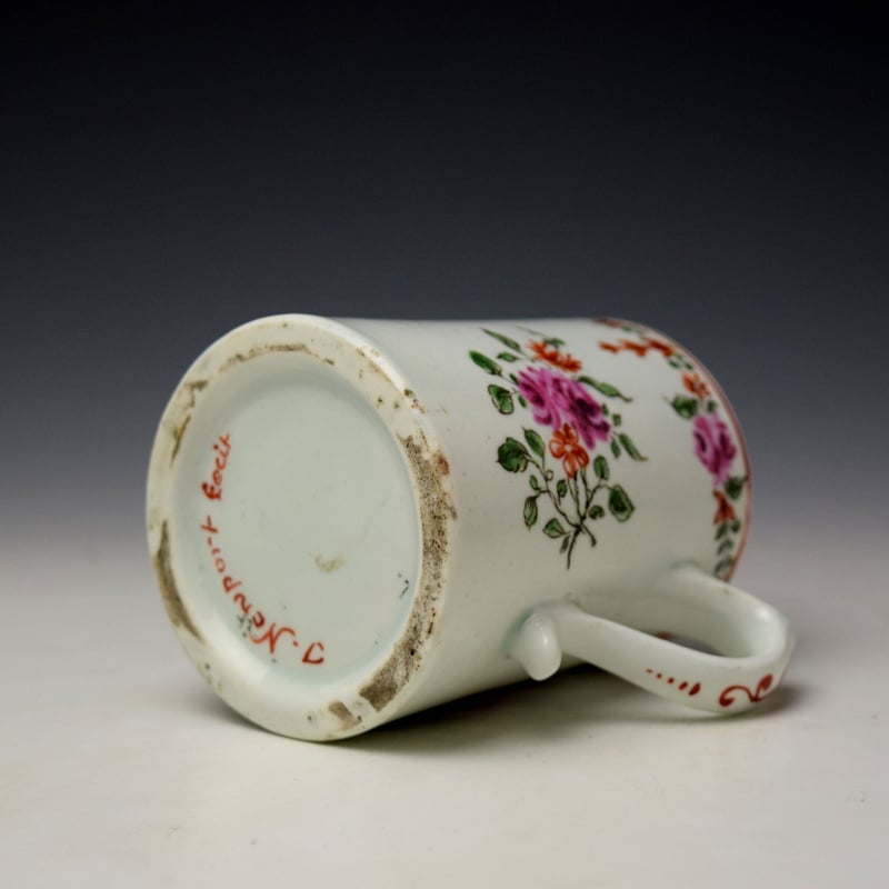 Lowestoft Rebecca Lamb Mug 1790 (5)