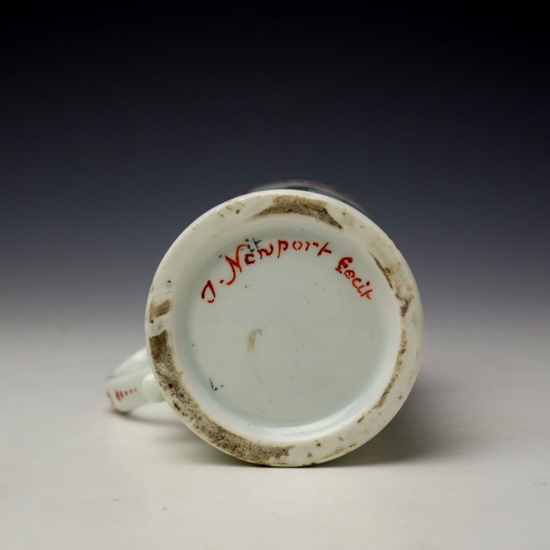 Lowestoft Rebecca Lamb Mug 1790 (6)