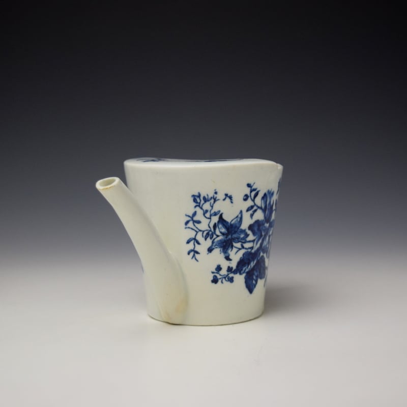Lowestoft Rose and Floral Sprays Pattern Feeding Cup c1770-80 (2)