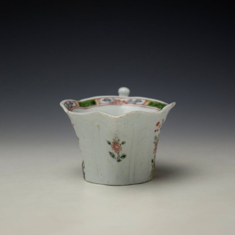 Lunds Bristol Worcester Creamboat c1752 (2)