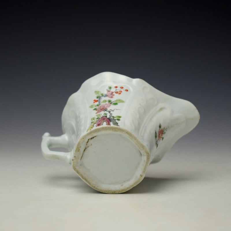 Lunds Bristol Worcester Creamboat c1752 (5)