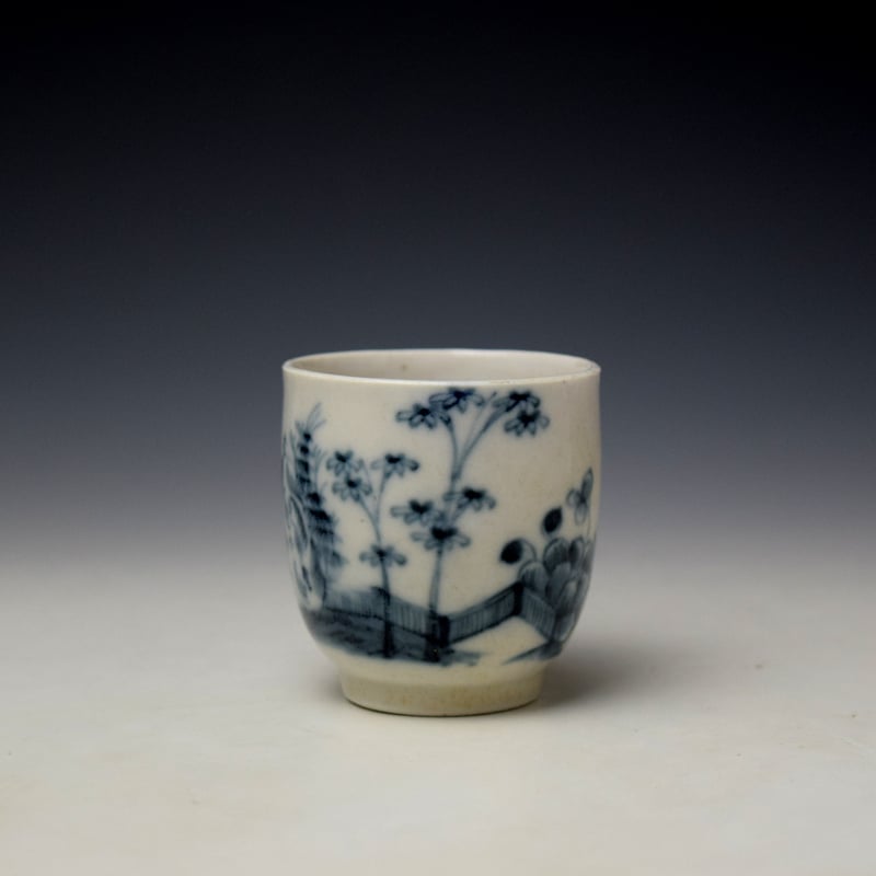 Plymouth Bamboo and Fence Pattern Coffee Cup c1768-70 (a1) (2)