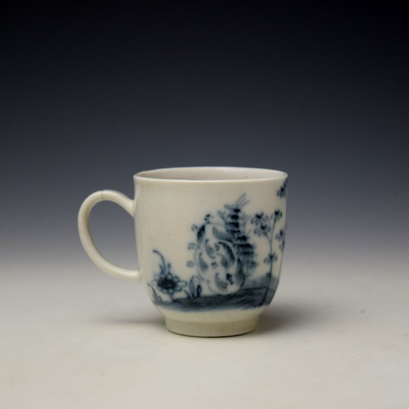 Plymouth Bamboo and Fence Pattern Coffee Cup c1768-70 (a1) (3)