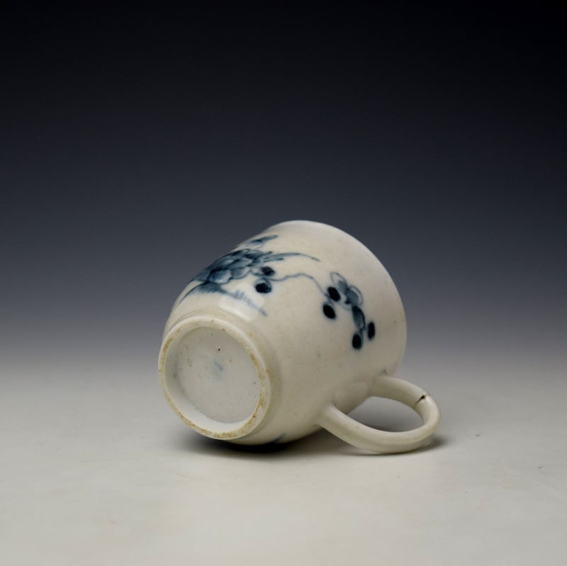 Plymouth Bamboo and Fence Pattern Coffee Cup c1768-70 (a1) (6)