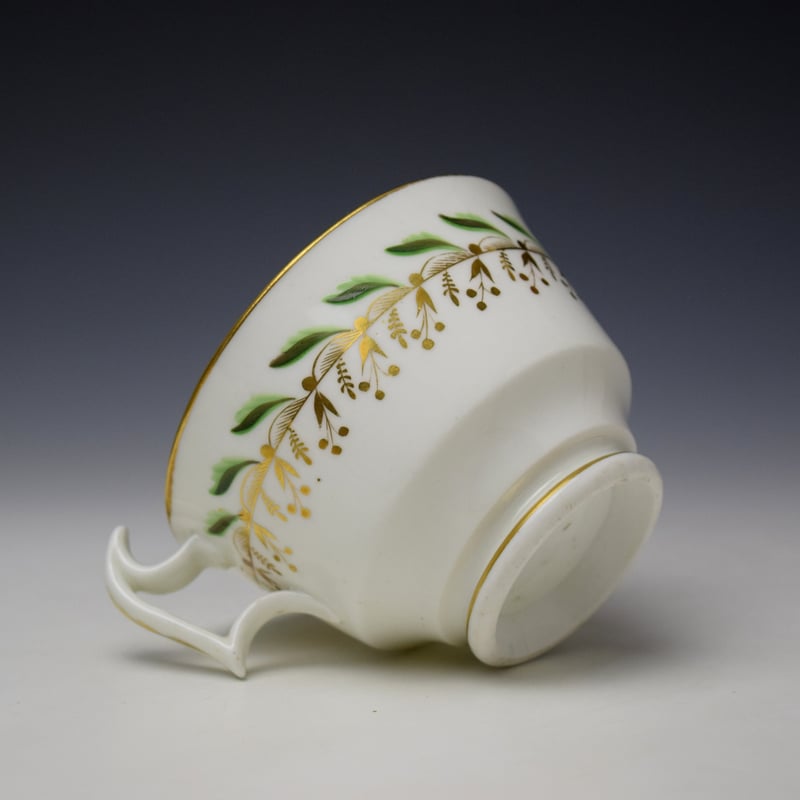 Swansea Pattern 251 Teacup and Saucer c1820 (6)