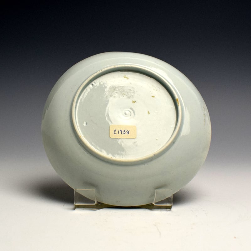 Vauxhall Island with Boat Pattern Tea Bowl and Saucer c1756-58 (3)