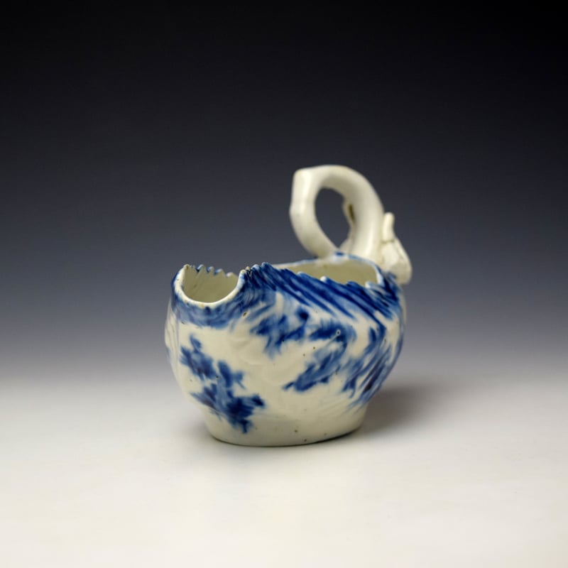 West Pans Cos Moulded Sauceboat c1764-68 (2)