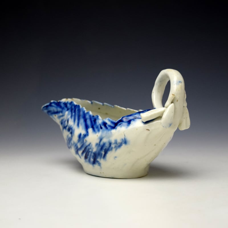 West Pans Cos Moulded Sauceboat c1764-68 (6)