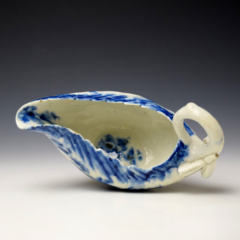West Pans Cos Moulded Sauceboat c1764-68 (7)