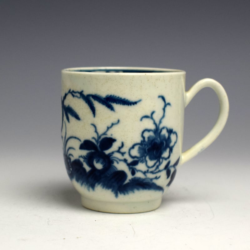 Candle Fence Pattern Coffee Cup c1765-70