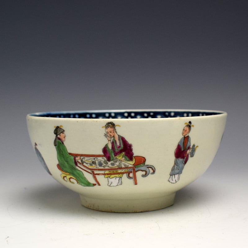 Worcester Chinese Family Pattern Bowl c1765 (3)