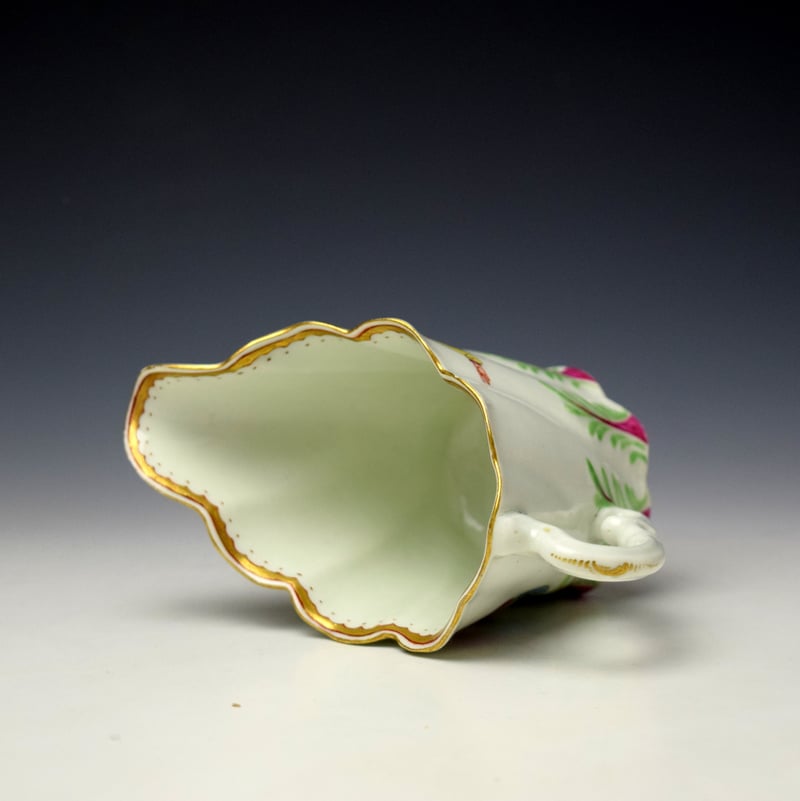Worcester Chinese Family Tall Table Pattern High Chelsea Ewer c1770-75 (7)