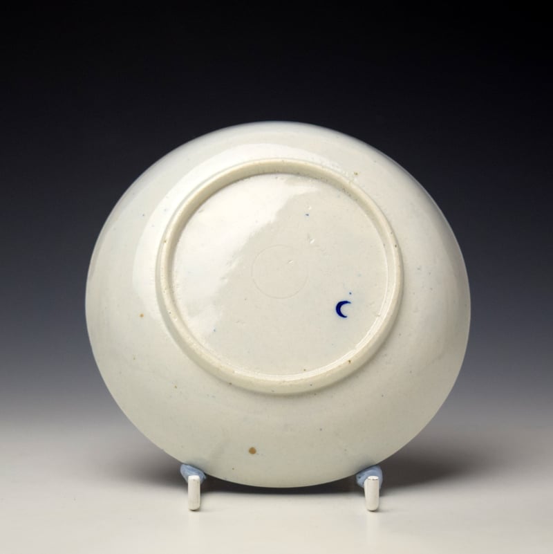 Worcester Circled Landscape Pattern Trio c1780-90 (14)