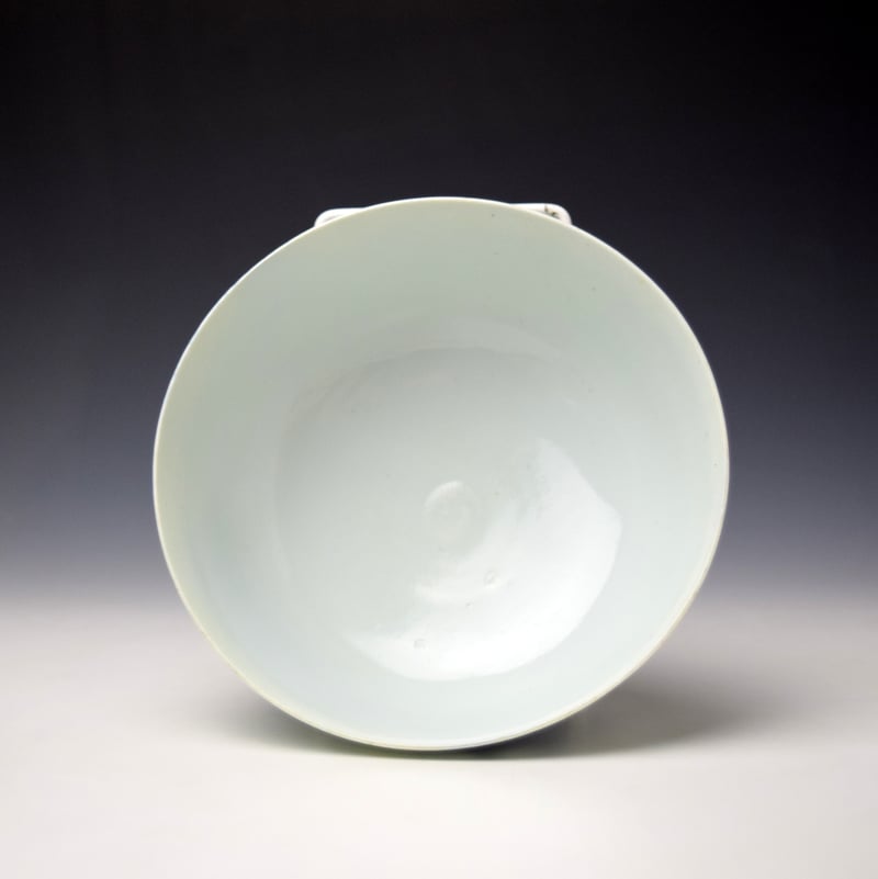 Worcester Crecent Moon Pattern Slop Bowl c1753-54 (6)