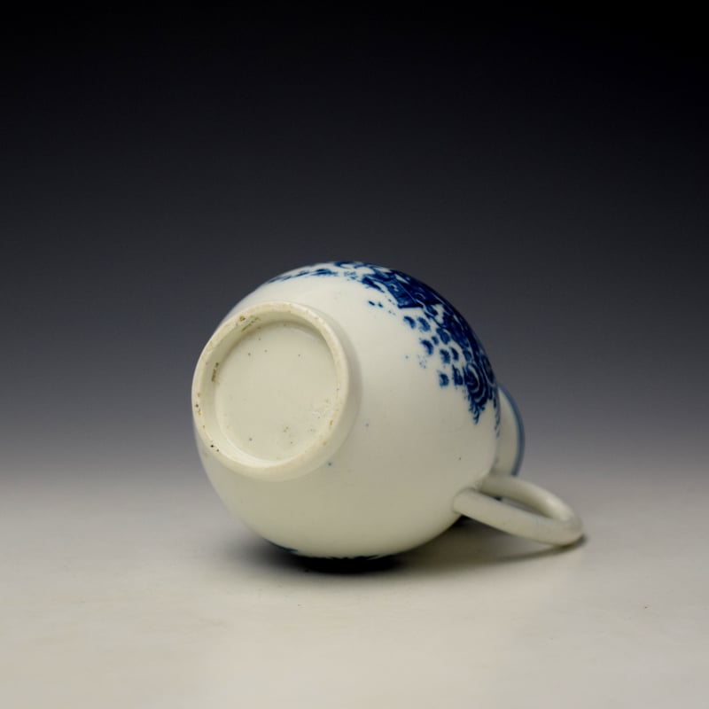 Worcester Fence Pattern Sparrow Beak Jug c1765-80 (6)