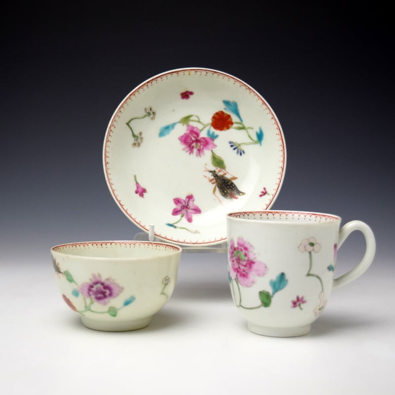 Harvest Bug Pattern Trio c1765-70