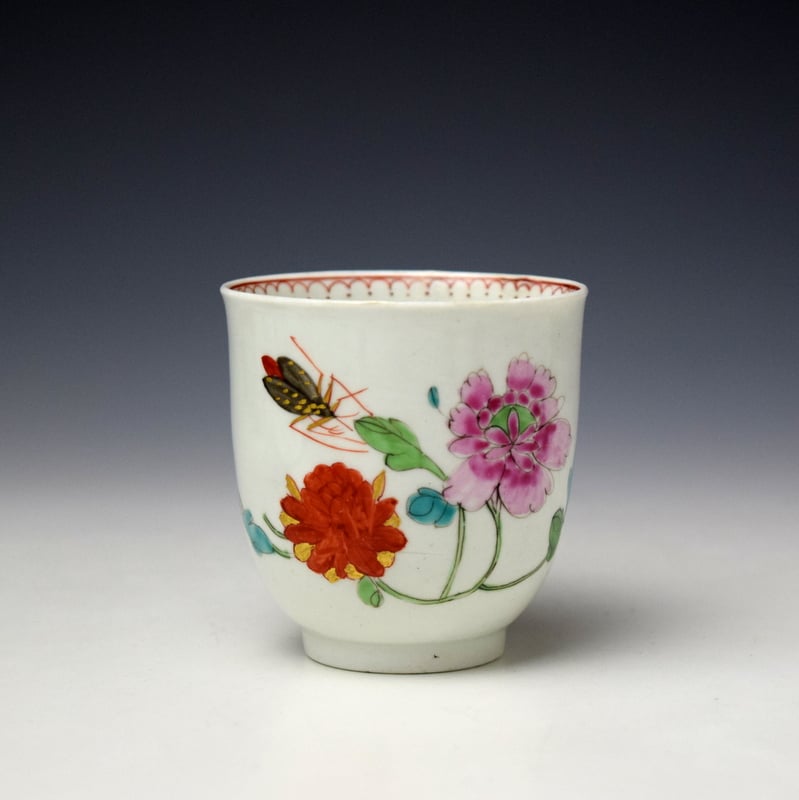 Worcester Harvest Bug Pattern Trio c1765-70 (3)