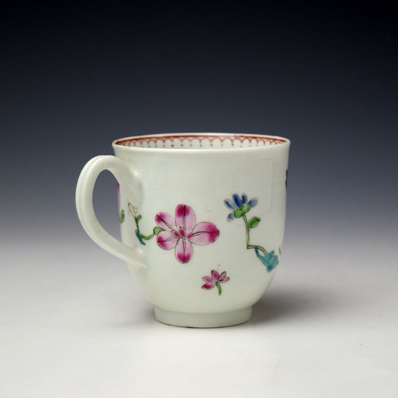 Worcester Harvest Bug Pattern Trio c1765-70 (4)