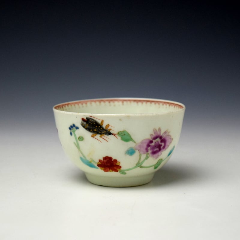 Worcester Harvest Bug Pattern Trio c1765-70 (7)