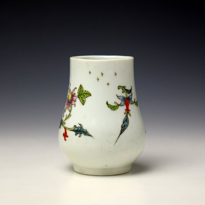 Worcester Honeysuckle Pattern Mustard ot c1753-64 (4)