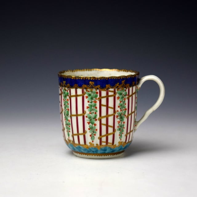 Worcester Hop Trellis Pattern c1775-80 (2)