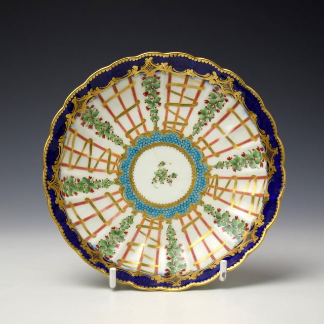 Worcester Hop Trellis Pattern c1775-80 (8)