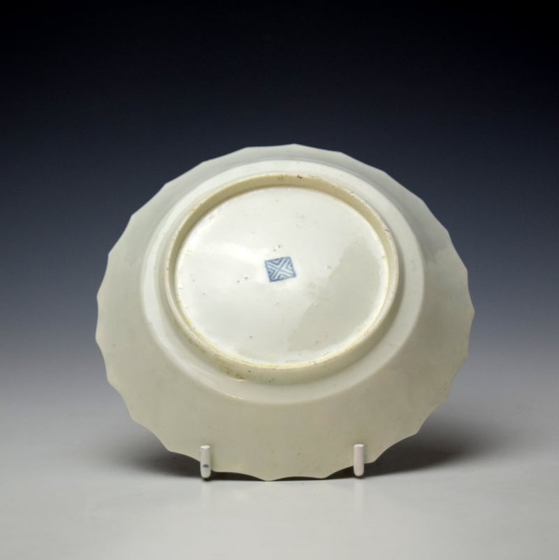 Worcester Jabberwocky Pattern Teacup and saucer c1765-70 (10)