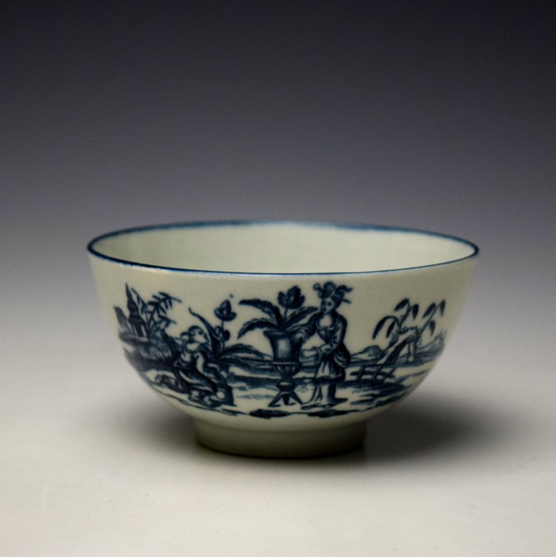 Rare La Terre Pattern Sugar Bowl c1775-85