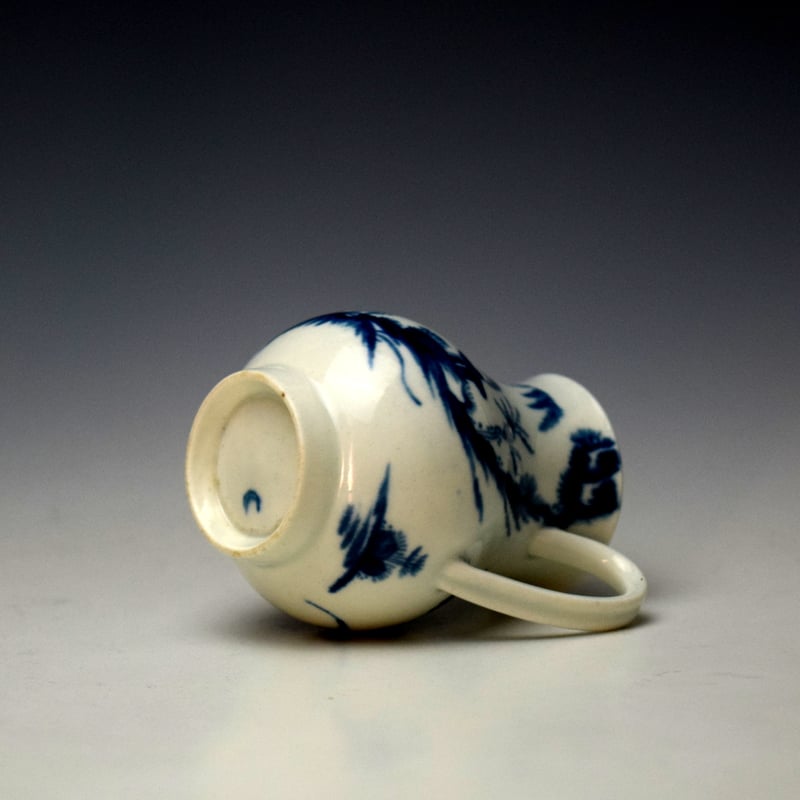 Worcester Landslip Pattern Sparrow Beak Jug c1760-65 (9)