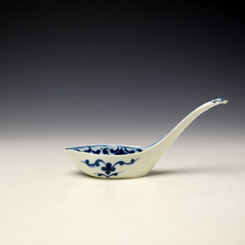 Worcester Maltese Cross Pattern Pierced Spoon c1770-80 (3)