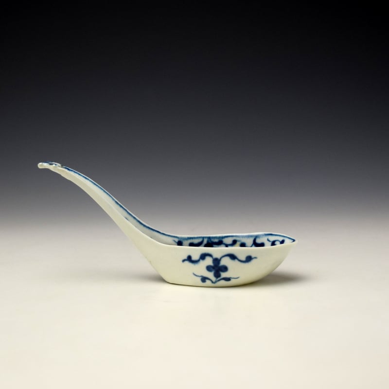 Worcester Maltese Cross Pattern Pierced Spoon c1770-80 (4)