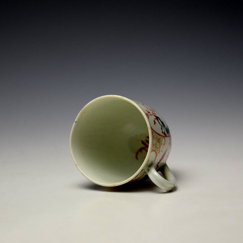 Worcester Mandarin Pattern Coffee Cup C1775-80 (8)