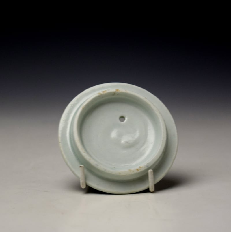 Worcester Mansfield Pattern Angular Teapot and Cover c1756-58 (10)