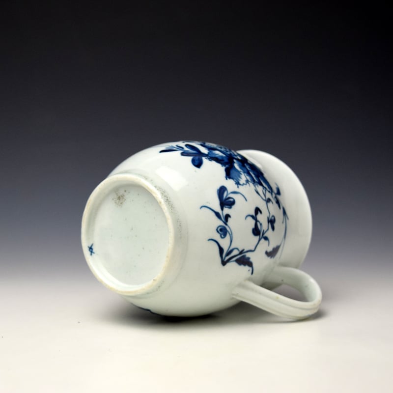 Worcester Mansfield Pattern Bell Shaped Mug c1757-60 (7)