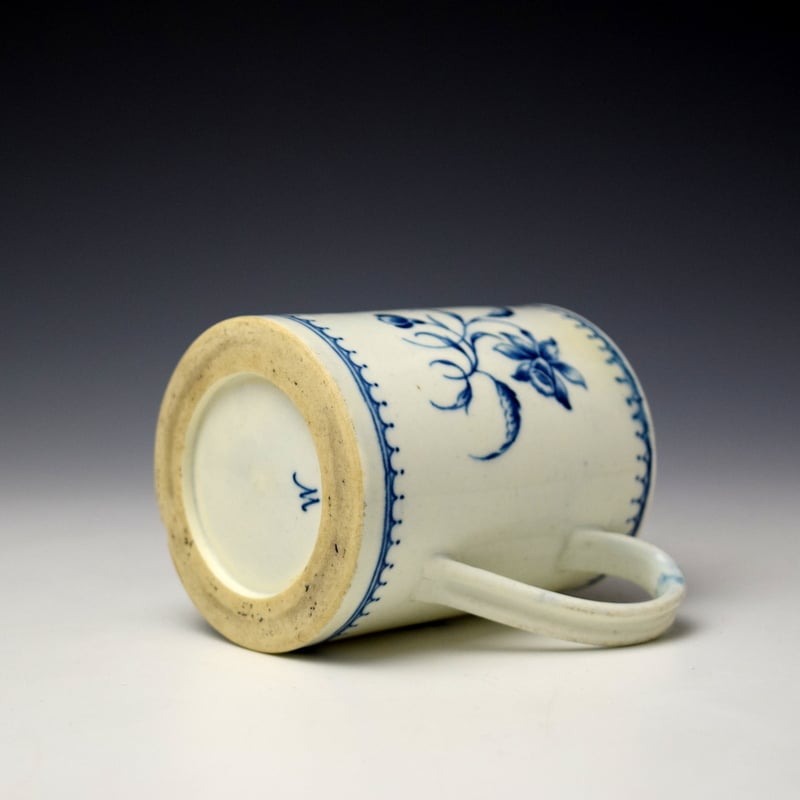 Worcester Narcissus Pattern Small Mug c1770-75 (5)