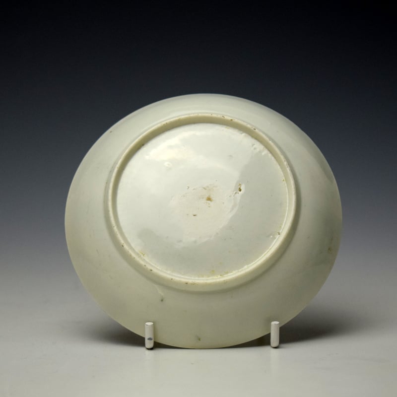 Worcester Old Parrot Pattern Teabowl and Saucer c1770-75 (8)