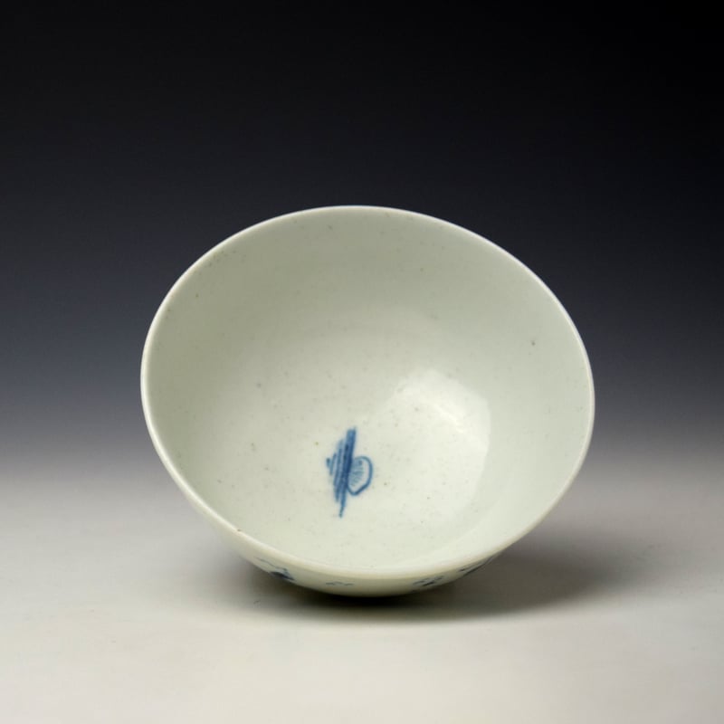 Worcester Promontory Pavilion Pattern Small Bowl c1752-53 (7)