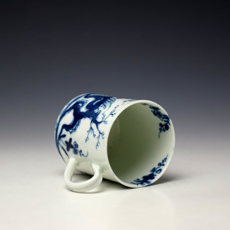 Worcester Prunus Root Pattern Coffee Can c1760-80 (4)