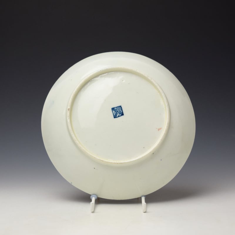 Worcester Rich Queens Pattern Saucer Dish c1770-75 (3)
