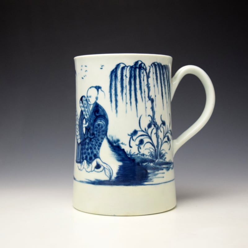 Uncommon The Gardener Pattern Large Mug c1765-70