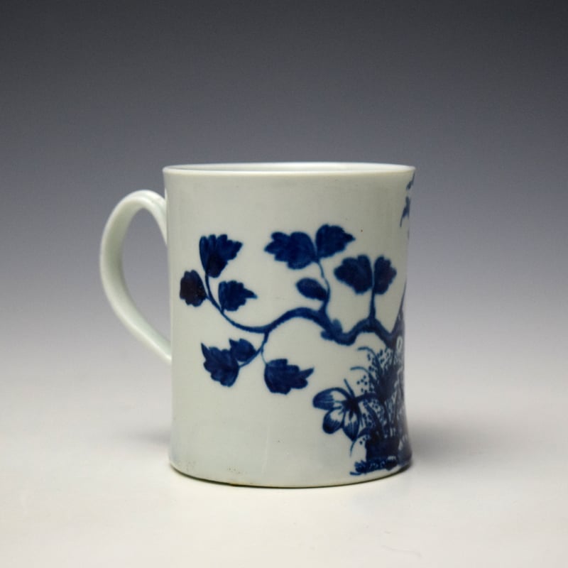 Worcester The Nesting Crane Pattern Small Mug c1758 (3)