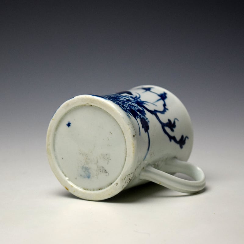 Worcester The Nesting Crane Pattern Small Mug c1758 (7)