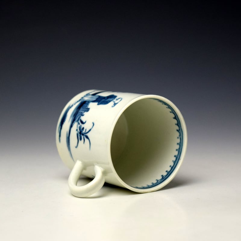 Worcester Waiting Chinaman Pattern Coffee Can c1770-75 (5)