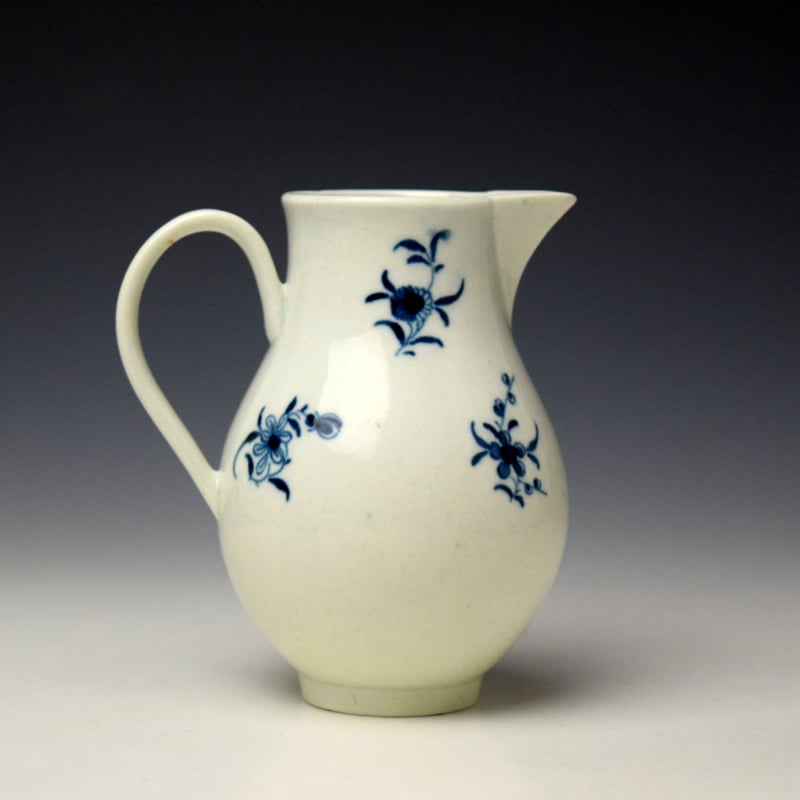 Worcester Waiting Chinaman Pattern Sparrow Beak Jug c1770-75 (3)