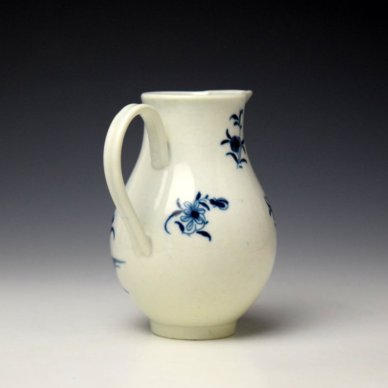 Worcester Waiting Chinaman Pattern Sparrow Beak Jug c1770-75 (4)
