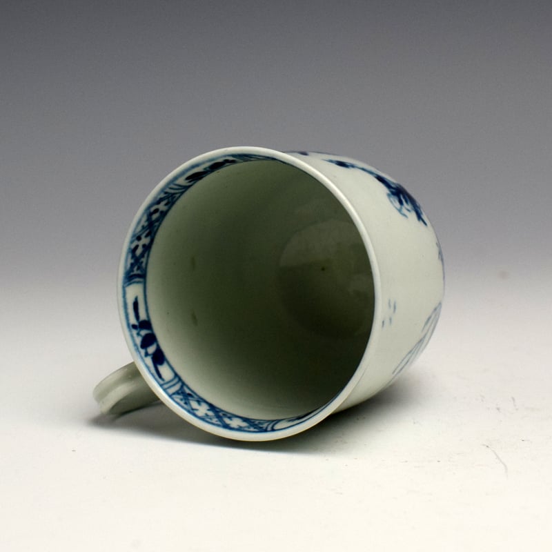 Worcester Walk in the Garden Pattern Coffee Cup c1756 - 58 (6)